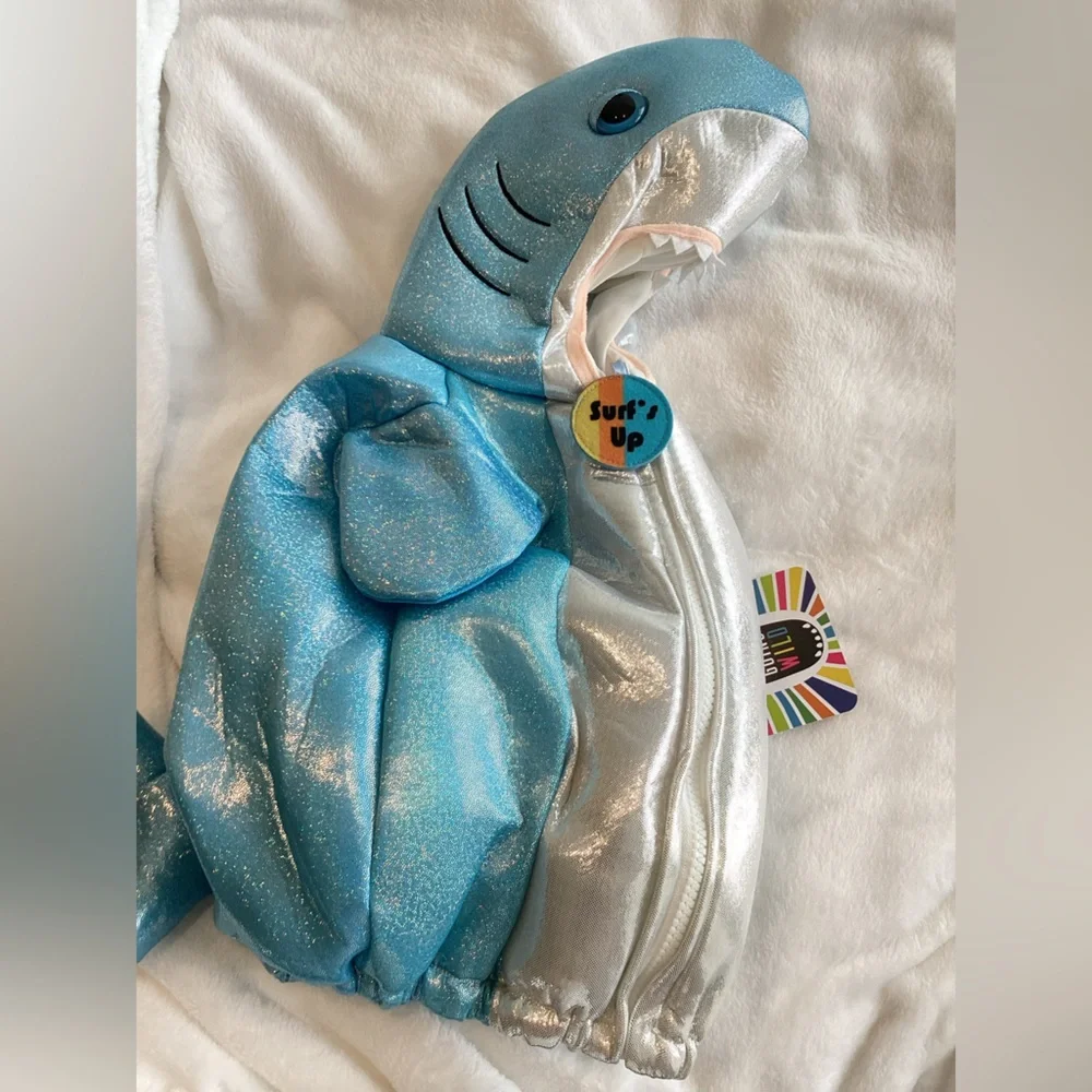 🦈 Infant Halloween Costume Shark Going Wild NEW 3-6 Months